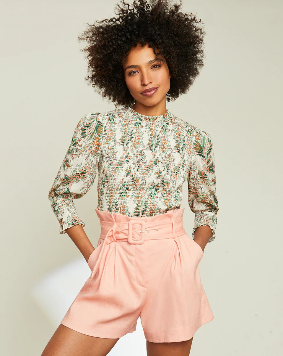 Ashford Linen Short | Veronica Beard