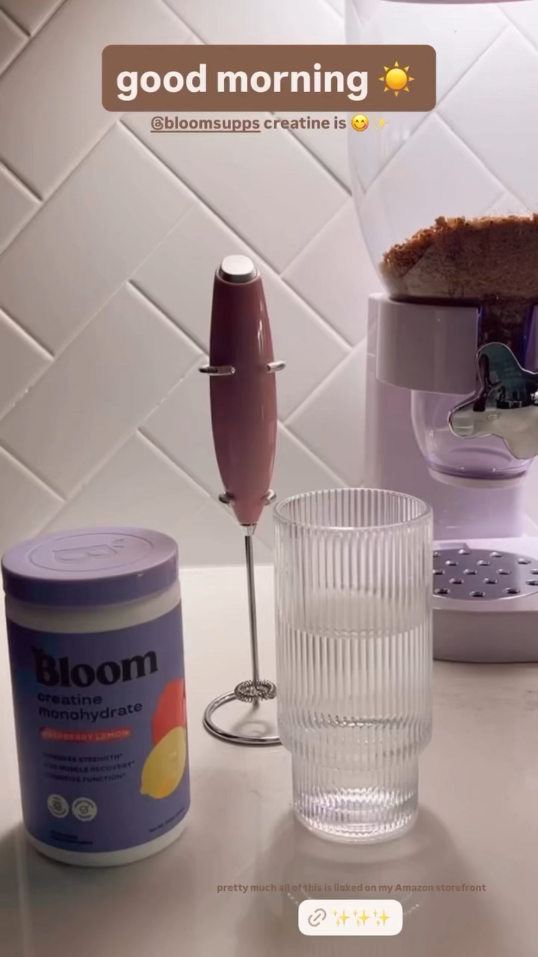 // start the morning with me // bloom creatine // 

#LTKvlog #LTKmorningroutine #LTKselfcare