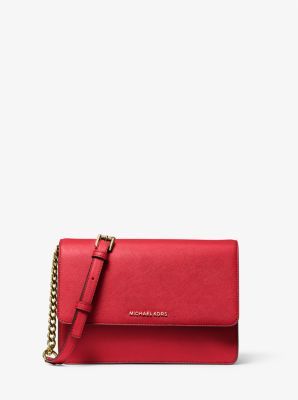 Daniela Large Saffiano Leather Crossbody Bag | Michael Kors US