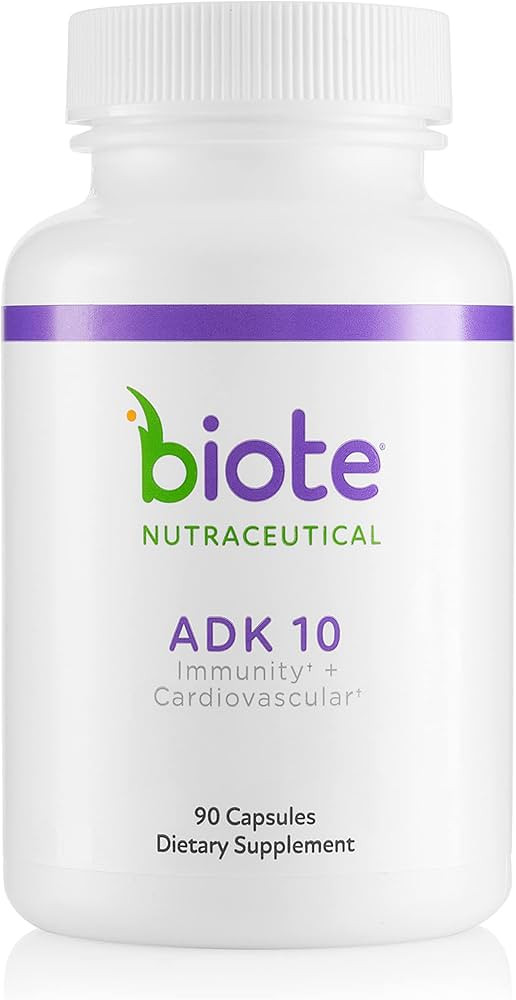bioTE Nutraceuticals - ADK 10 - Immunity + Cardiovascular (90 Capsules) | Amazon (US)