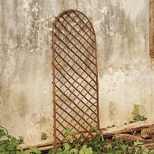 Rounded Top Willow Trellis, Large | Terrain