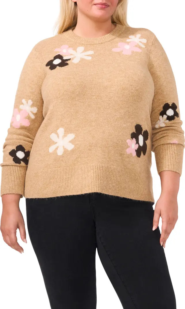 Floral Crewneck Sweater | Nordstrom