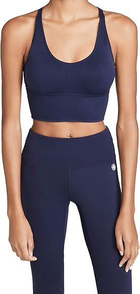 Tory Sport Women's Seamless Adjustable Long Bra | Amazon (US)