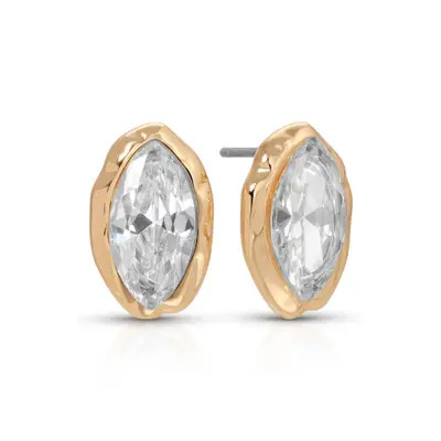 Ettika Crystal Luxe Mini Stud Earrings in Green at Nordstrom | Nordstrom