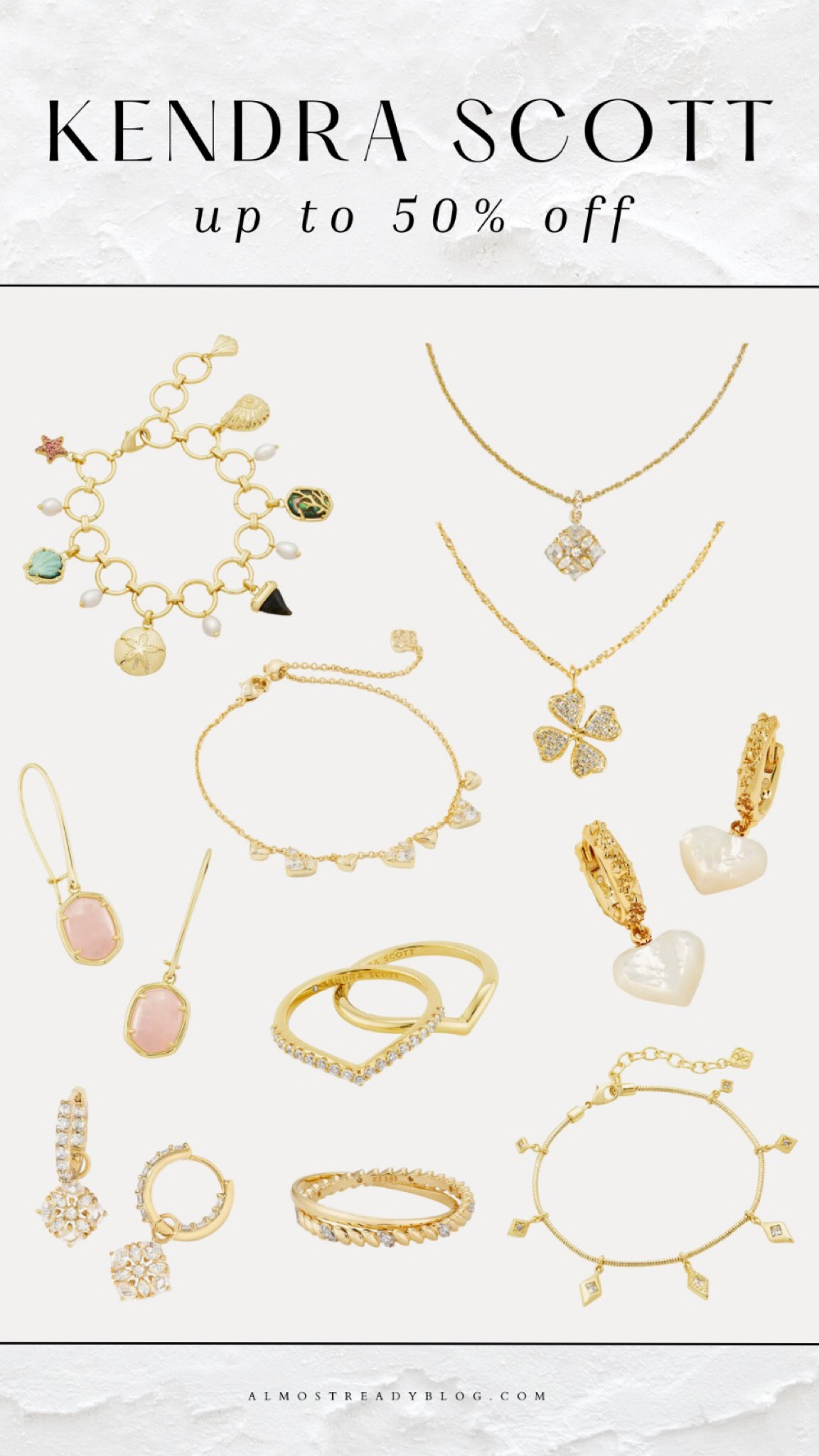 Kendra Scott sale up to 50% off 

#LTKFindsUnder100 #LTKFindsUnder50 #LTKSaleAlert