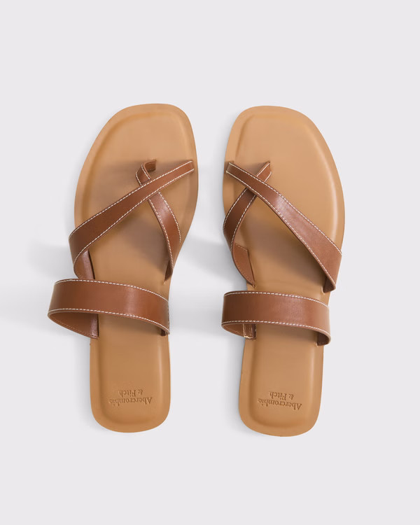 Cross-Band Sandals | Abercrombie & Fitch (US)