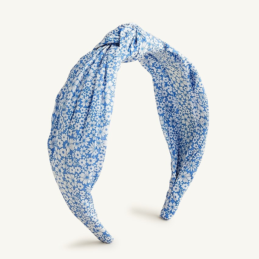 Knot headband in Liberty® print | J. Crew US