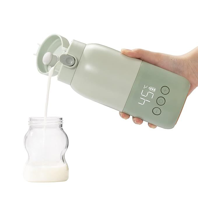 BOLOLO Portable Milk Warmer with Super Fast Charging and Cordless, Instant breastmilk, Formula or... | Amazon (US)