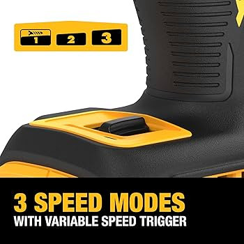 DEWALT 20V MAX Impact Driver, Cordless, 3-Speed, Battery and Charger Included (DCF845D1E1),Black | Amazon (US)