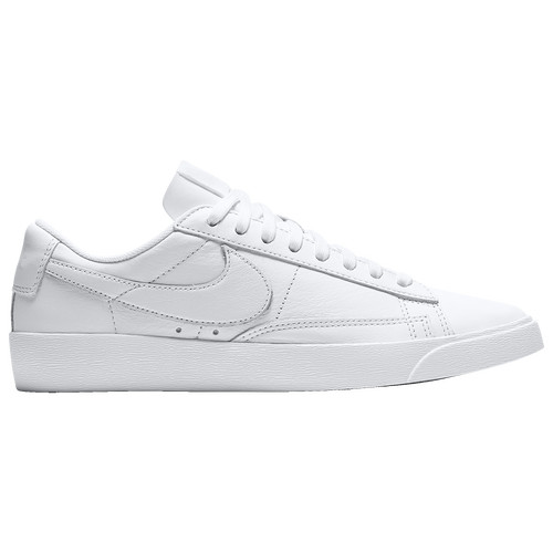 Nike Womens Nike Blazer Low - Womens Shoes White/White/White Size 10.0 | Foot Locker (US)