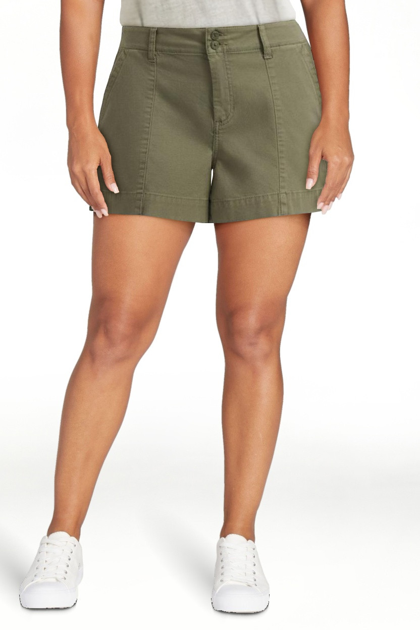 Lee® Women's A Line Pintuck Short, sizes 2-20 | Walmart (US)