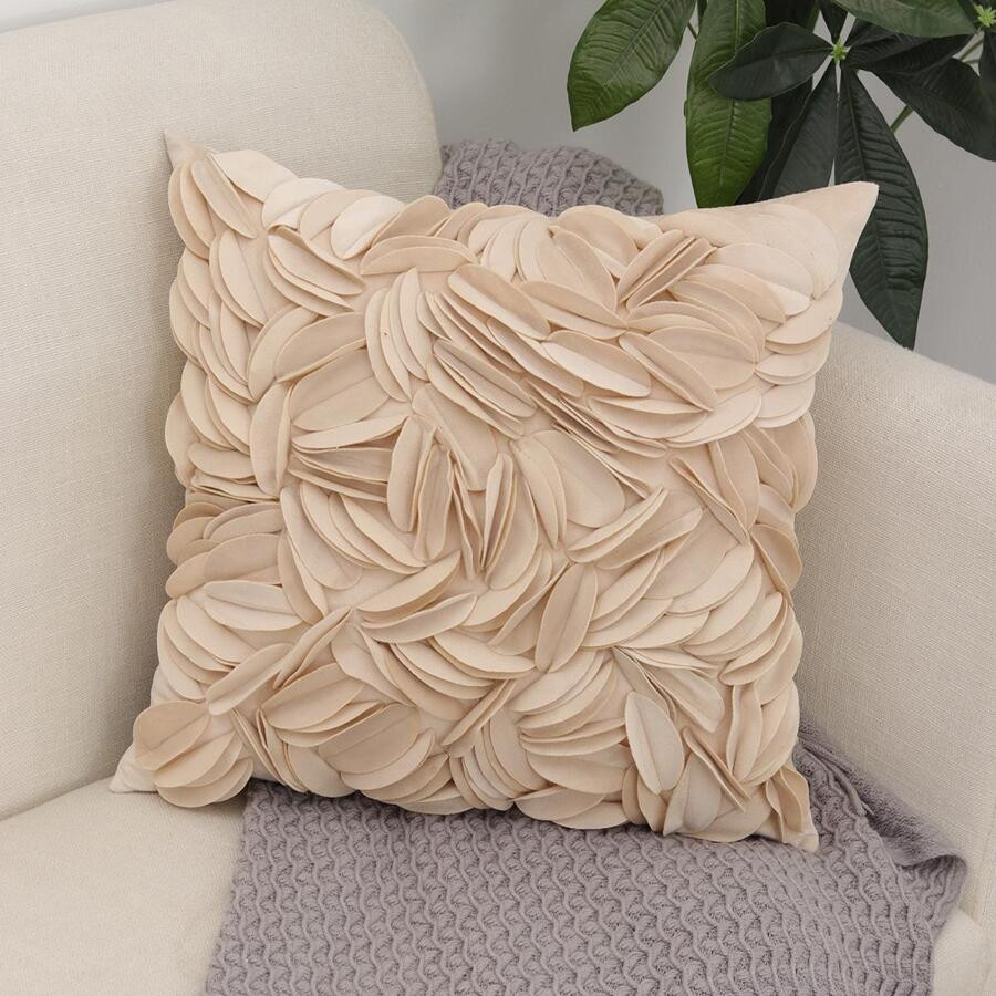 1pc Leaf Decor Cushion Cover Without Filler | SHEIN