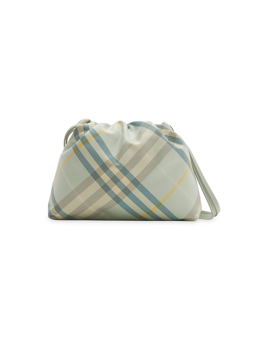 Nylon Check Pouch Bag - Breeze | Saks Fifth Avenue