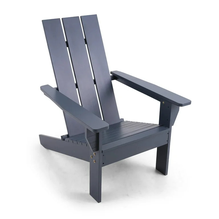 Sophia & William Grey Patio Wooden Adirondack Chair Lounge Chair for Garden Beach Balcony Backyar... | Walmart (US)