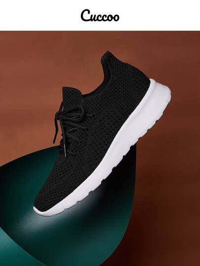Cuccoo Lace-up Decor Running Sneakers | SHEIN