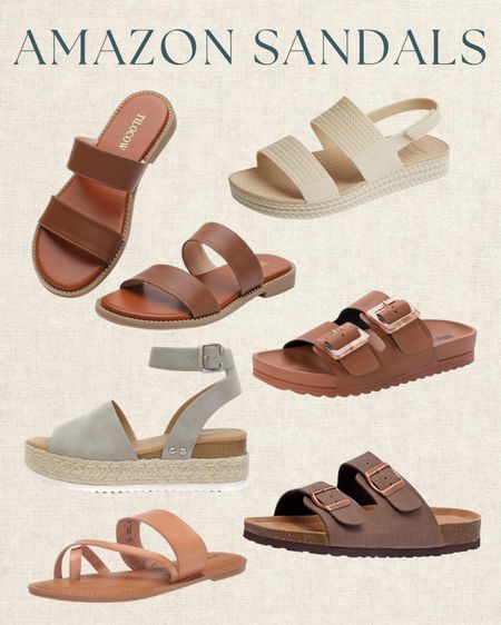 A round up of our favorite Amazon sandals. And they’re all on sale currently! 

#LTKsalealert #LTKSeasonal #LTKshoecrush