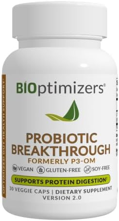 BIOptimizers Probiotic Breakthrough – Lactobacillus Plantarum OM Probiotics & Prebiotics Health... | Amazon (US)