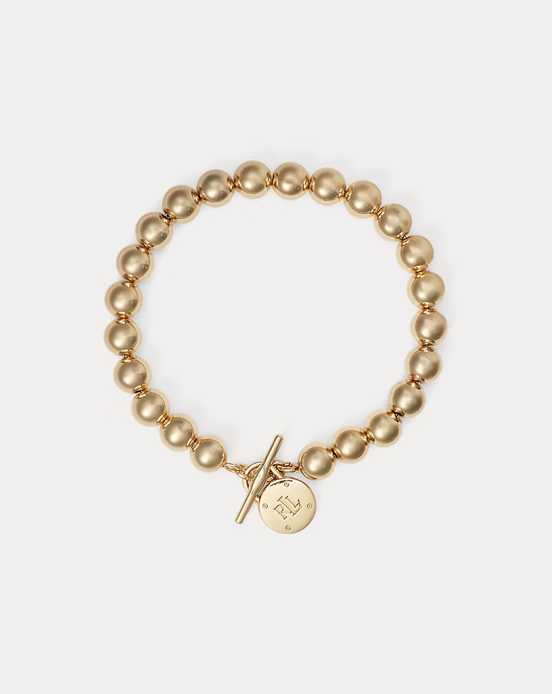 Gold-Tone Beaded Toggle Bracelet | Ralph Lauren (UK)