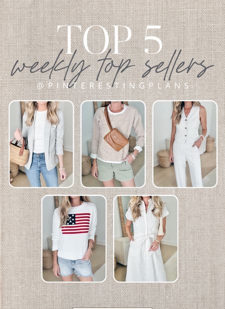 Top 5 weekly Topsellers 🙌🏻🙌🏻

Walmart blazer, reversible sweater, eyelet shirt dress, flag sweater, Spanx trousers

#LTKSeasonal #LTKWorkwear #LTKStyleTip