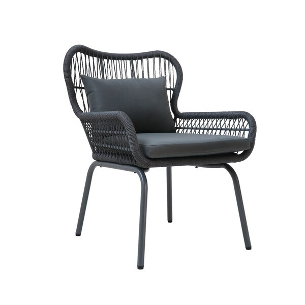 Southport Outdoor Club Chairs with Cushions (Set of 2) by Christopher Knight Home | Bed Bath & Beyond