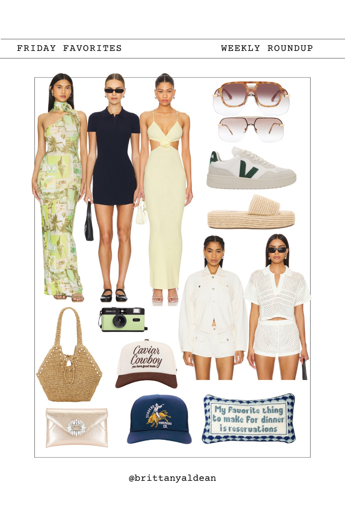 Revolve has THE best summer outfits. I have been loving fun pillows and when I found this one, I died! 

revolve l summer inspo l summer outfit 