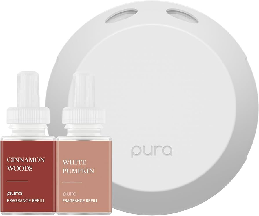Pura - Smart Home Fragrance Device Starter Set - Pura 4 - Scent Diffuser for Home - Includes Frag... | Amazon (US)