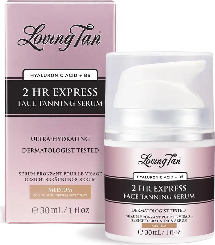 Loving Tan 2 HR Express Face Tanning Serum - Medium | Nordstrom | Nordstrom