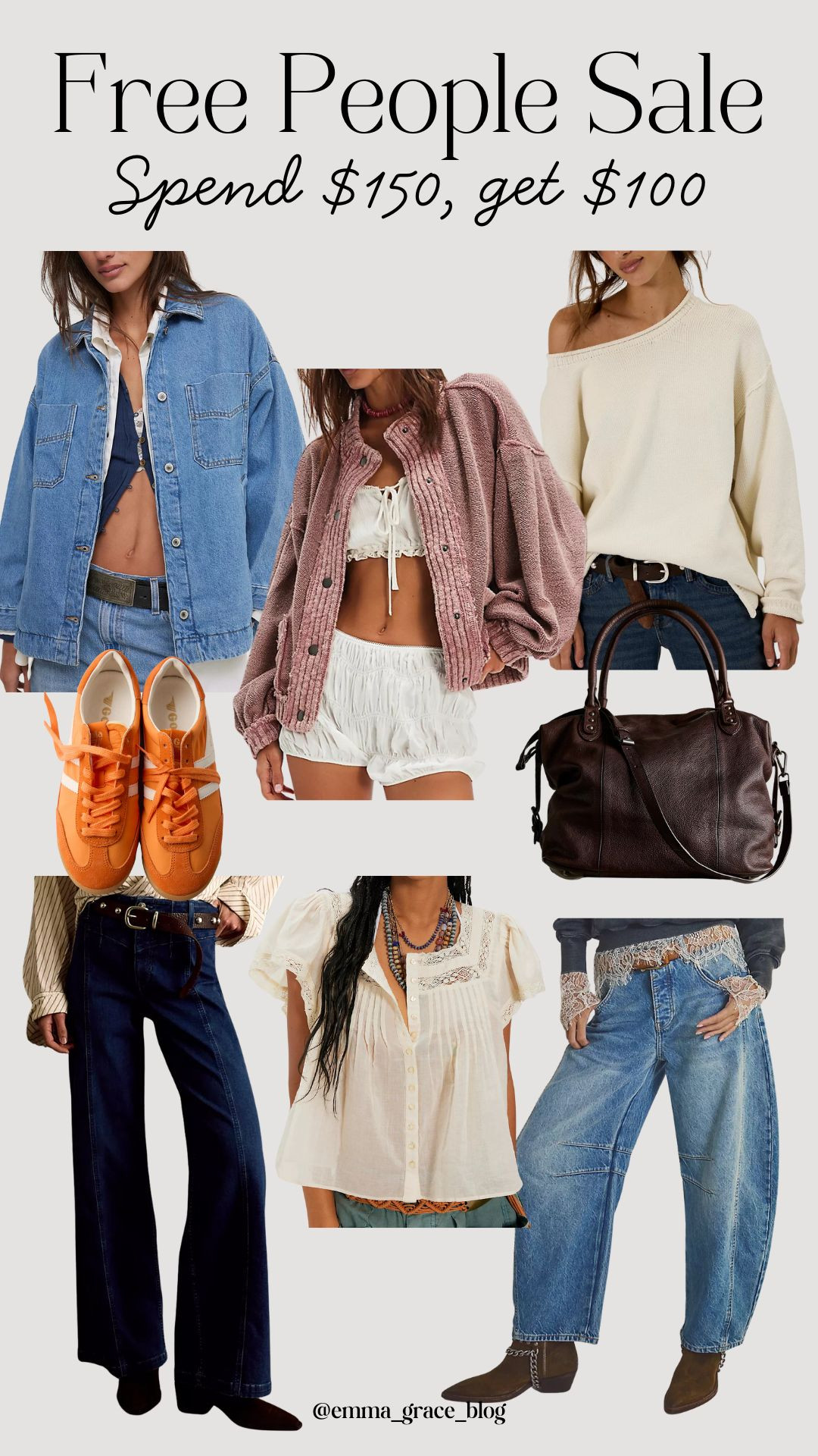 This is the best time to order from Free People! If you spend $150, you get $100 gift card to spend later! 

#LTKSaleAlert #LTKHoliday