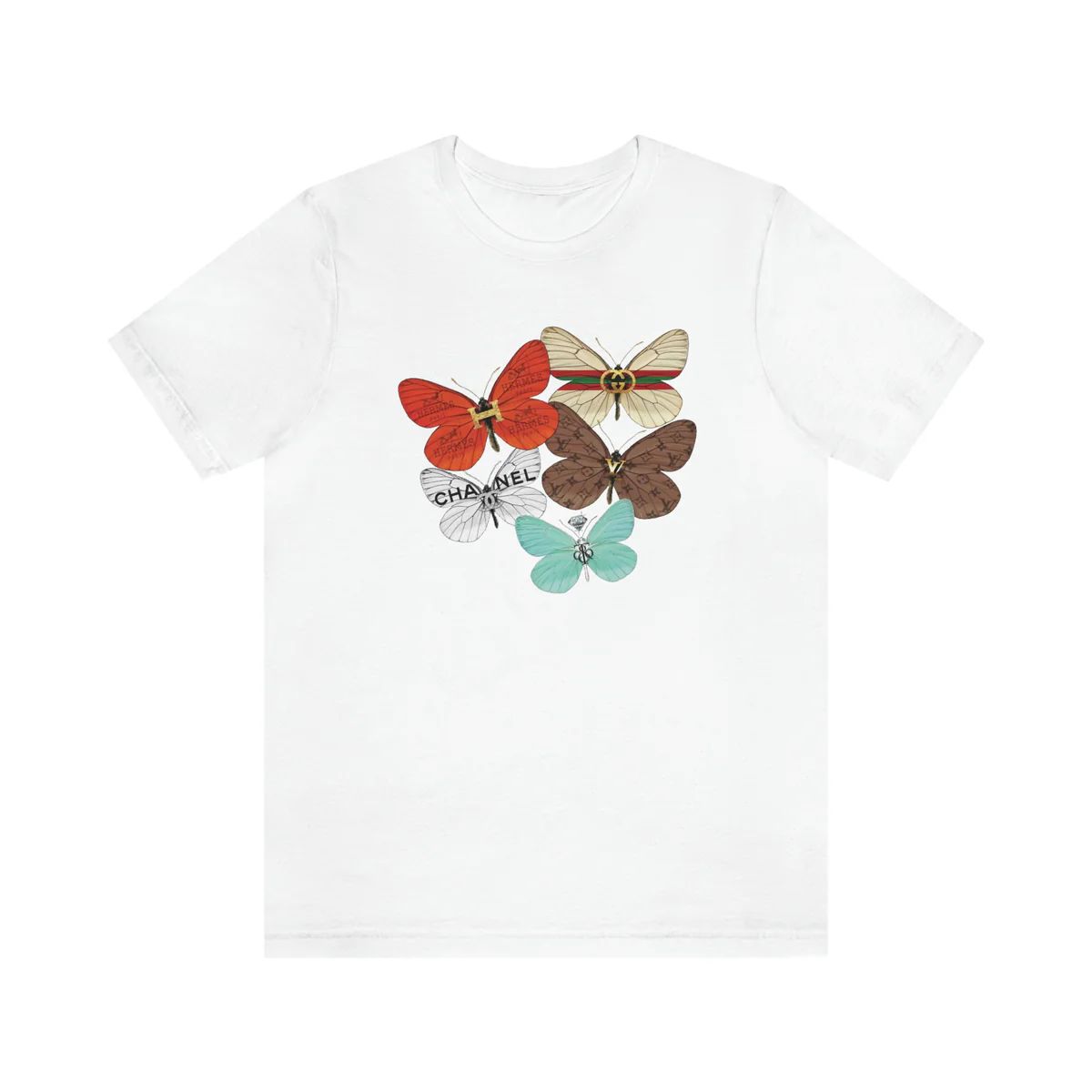 Fashion Butterflies Unisex Tee | Always Stylish Mama