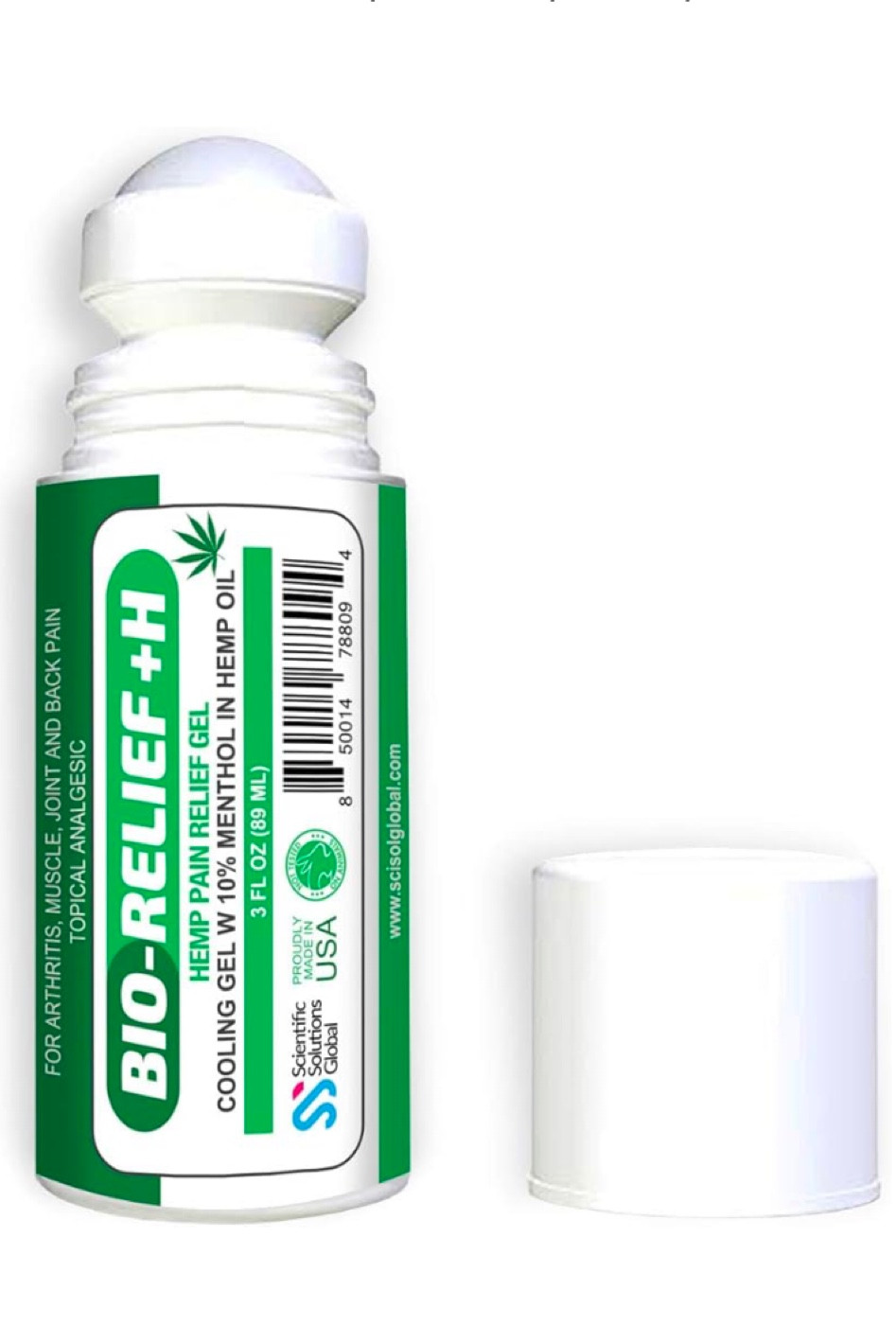 Fast Acting Hemp Pain Relief Gel Menthol - Cooling opical Analgesic Roll-on - Arthritis, Muscle, Joint, Back Pain Relief Cream

#LTKActive #LTKFitness