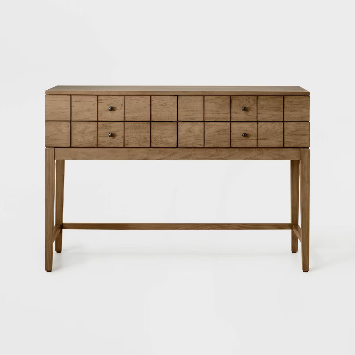 Henrieville Console Table Brown - Threshold™ designed with Studio McGee: Wood Frame, MDF Top, R... | Target