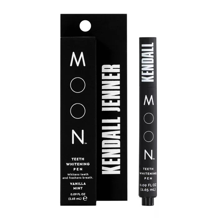 Moon Kendall Jenner Teeth Whitening Pen Vegan Paraben + SLS Free Vanilla Mint - 1ct | Target