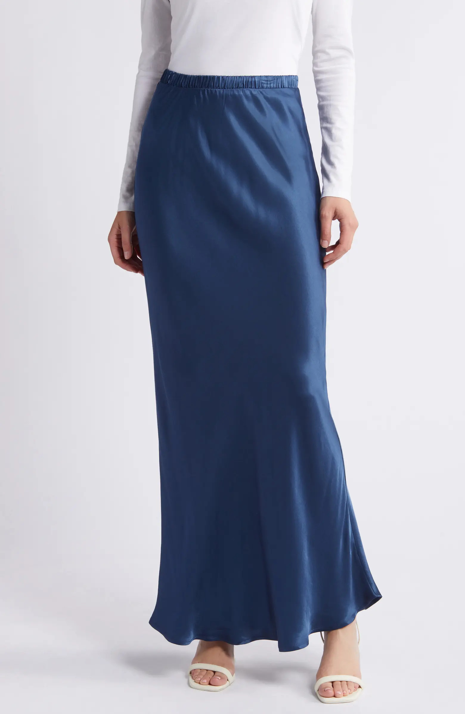 Nation LTD Gaia Bias Cut Maxi Skirt | Nordstrom | Nordstrom