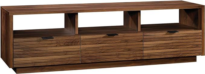 Sauder Harvey Park Credenza, for TVs up to 70", Grand Walnut finish | Amazon (US)