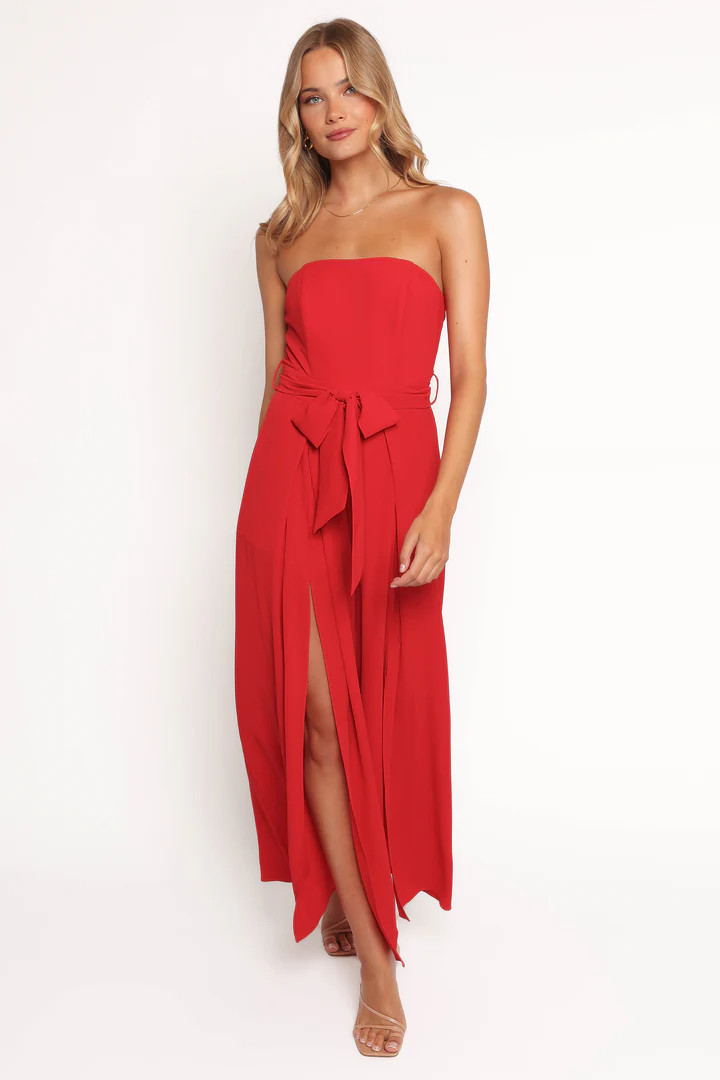 Chanellie Jumpsuit - Red | Petal & Pup (US)