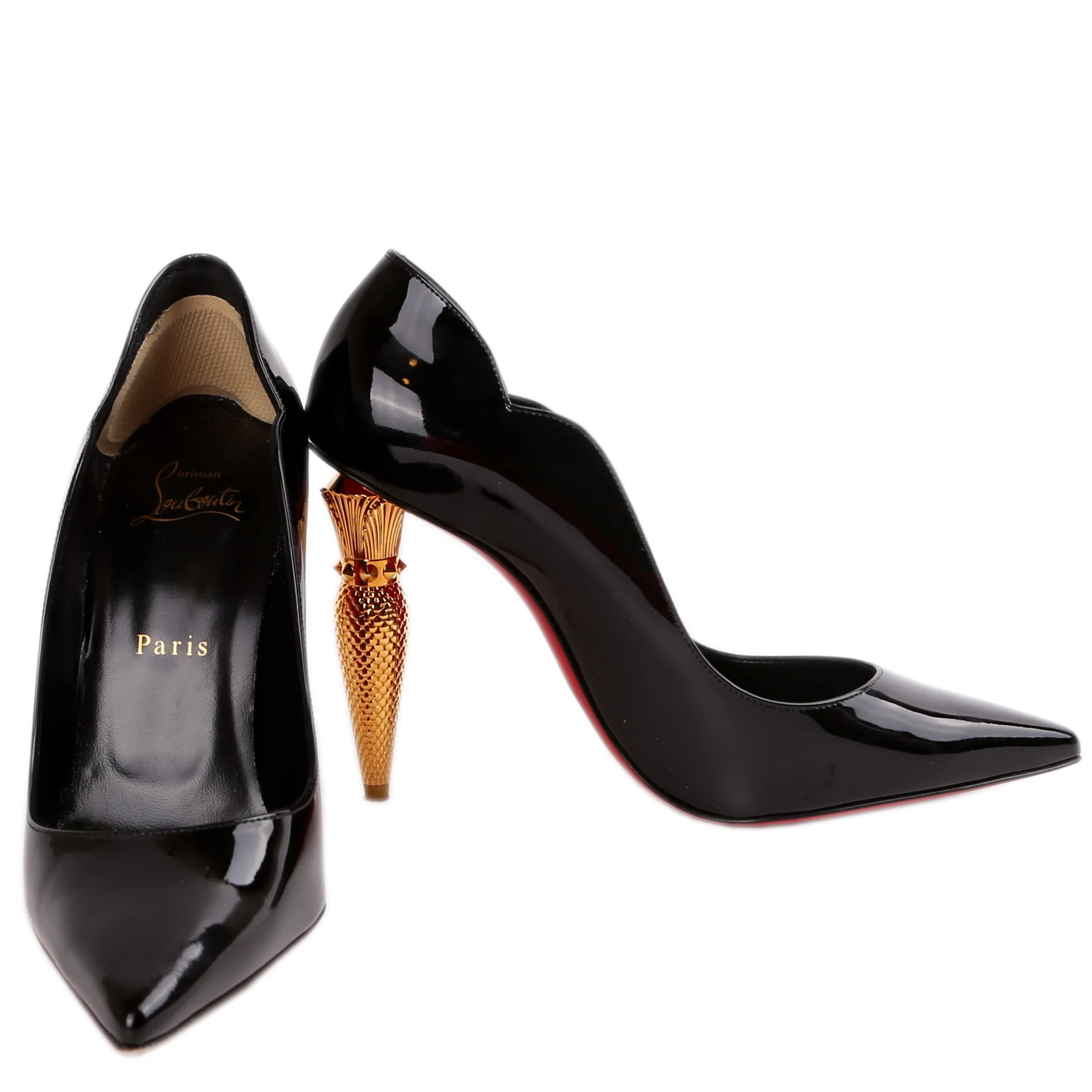 Lipchick Patent Leather 100 Pumps Size 38 | Keeks Designer Handbags