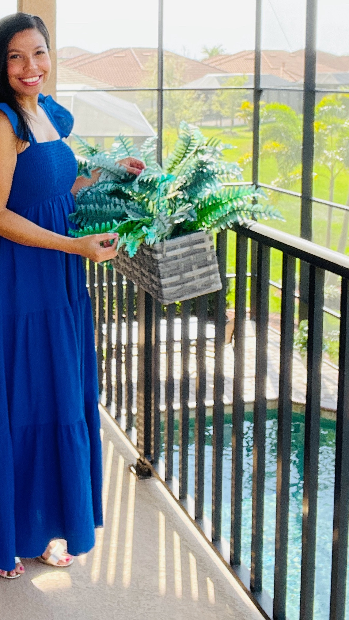 Sale Alert! My pretty blue dress is 18% off on Amazon! Available in various colors & sizes. I’m wearing size XS. 

Resort Wear | Vacation Outfits | | Vacation Dress | Midi Dress | Maternity-Friendly Dresses | Blue Dress | Petite Style | Petite Fashion | Florida Living |  #amazonfashion #amazon #amazonfinds #LTKFindsUnder$50 

#LTKSeasonal #LTKSaleAlert #LTKStyleTip #LTKWatchNow