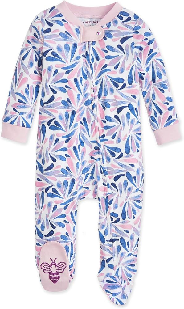 Burt's Bees Baby Boys' Sleep and Play PJs, 100% Organic Cotton One-Piece Romper Jumpsuit Zip Fron... | Amazon (US)