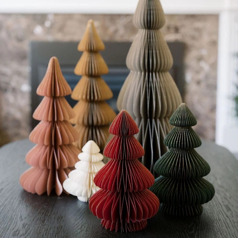 Assorted Paper Trees – Whimsical Holiday Décor | CG Hunter