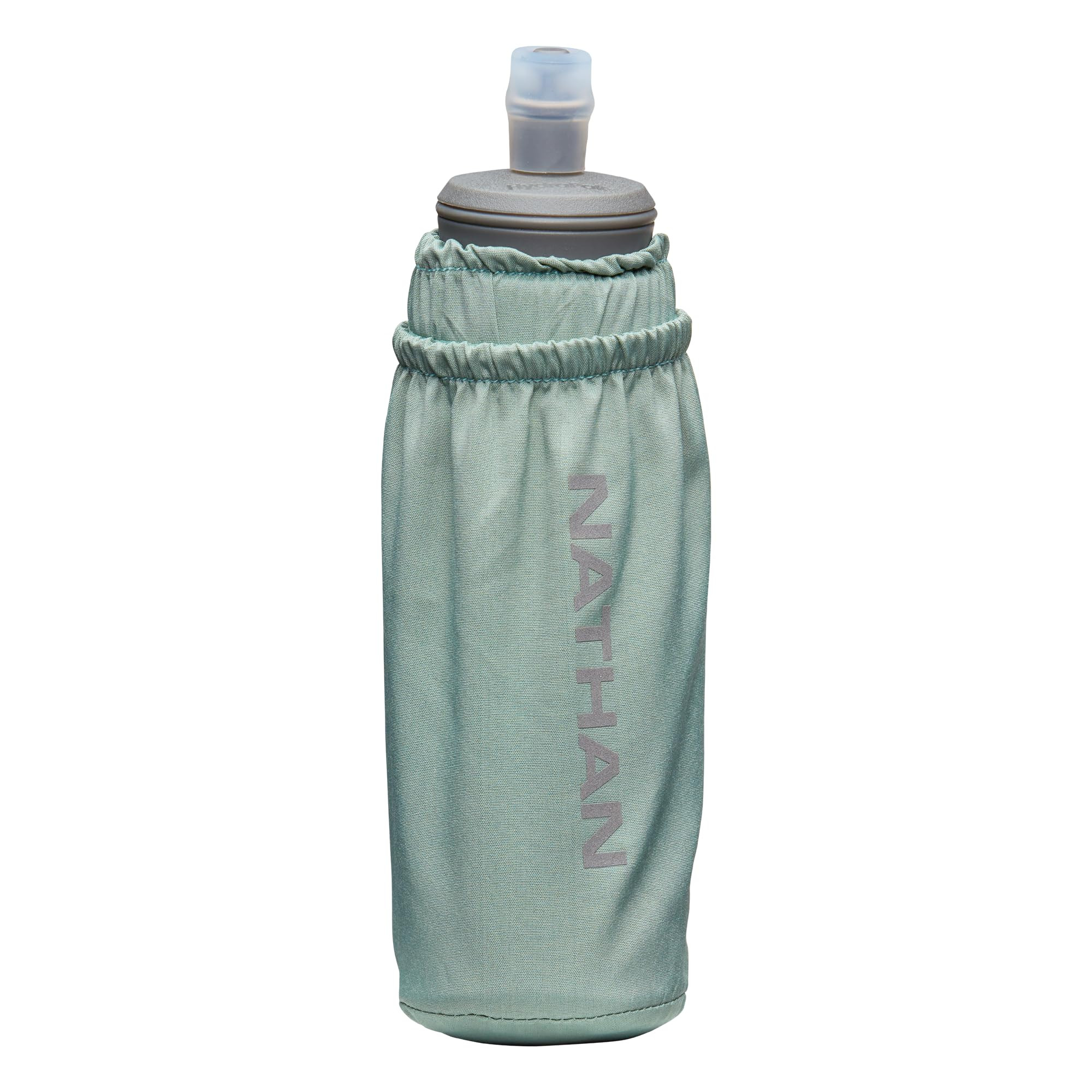 Nathan - Pinnacle 14oz Soft Flask Sage Green/Reflective Silver OSFM | Amazon (US)