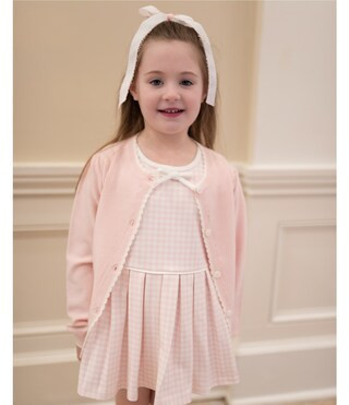 x The Broke Brooke Little Girls 2T-6X Grace Seed Stitch Sweater Cardigan | Dillard's