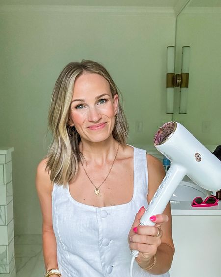 The best hair dryer EVER is on sale for 25% off starting tomorrow with code FF25. This is better than the Dyson hairdryer - it’s cheaper, lighter, dries my hair faster, and definitely causes less heat damage. 

#LTKSaleAlert #LTKBeauty