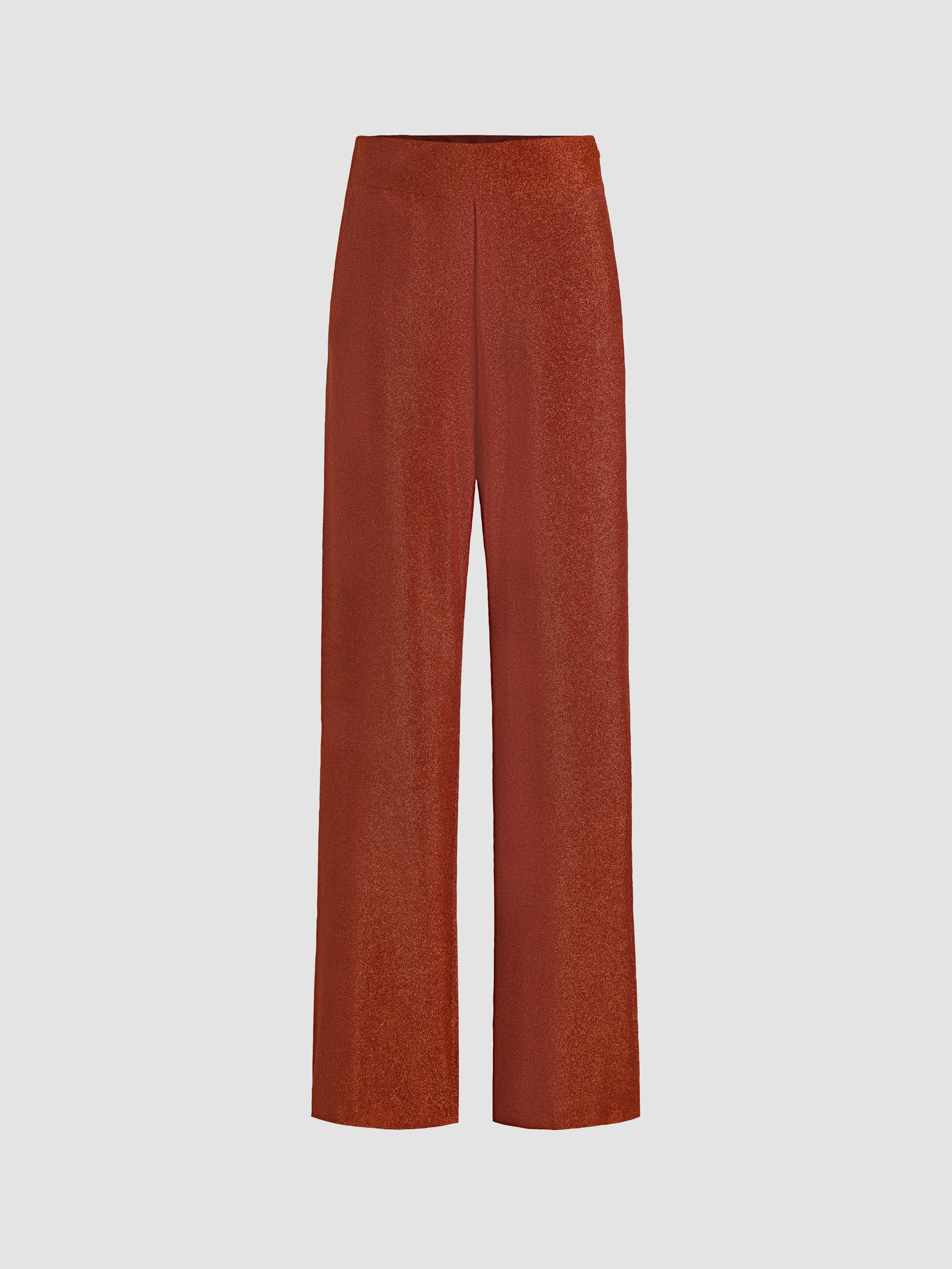 Retro Glitter Long Trousers For Daily Casual Date | Cider