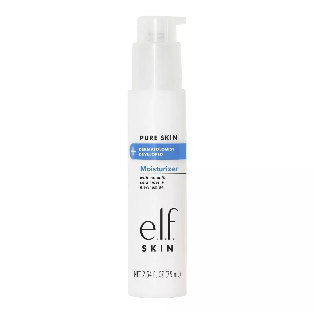 e.l.f. Skin Pure Skin + Dermatologist Developed Moisturizer - 2.54 fl oz | Target
