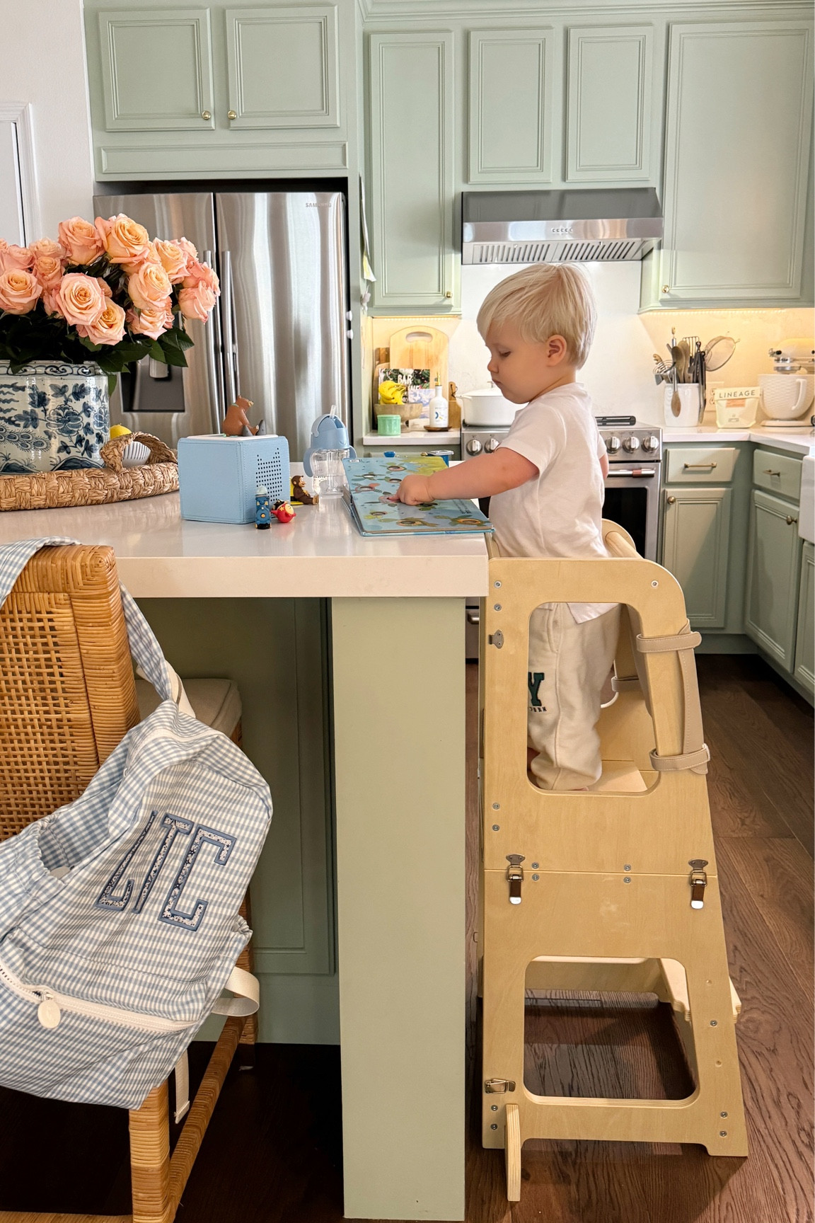 These are my favorite little moments! We are totally obsessed with this toddler stand… Makes cooking and entertaining so much easier!

#LTKhome #LTKkids #LTKfamily