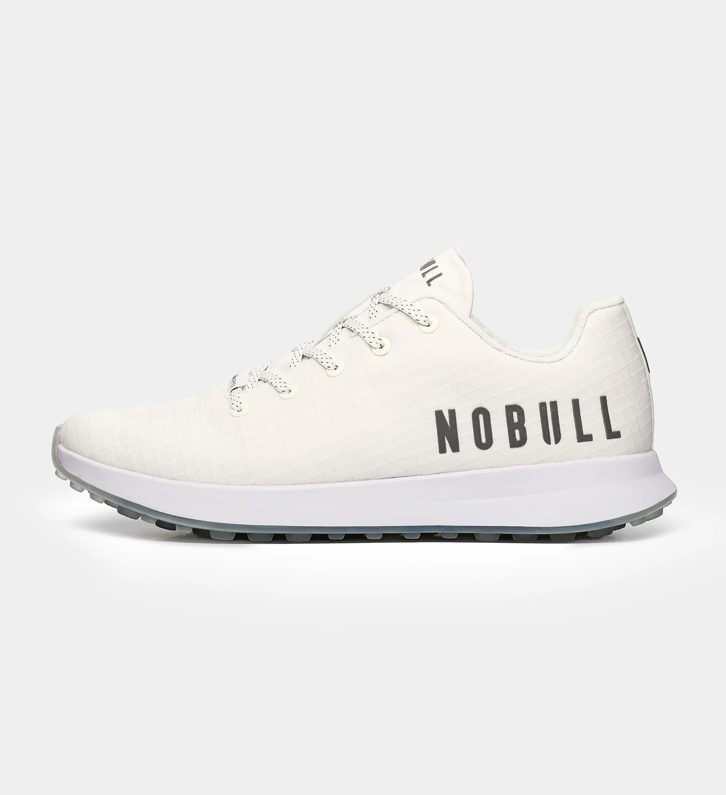 Men's White GORE-TEX Ripstop Golf Shoes | NOBULL | NOBULL
