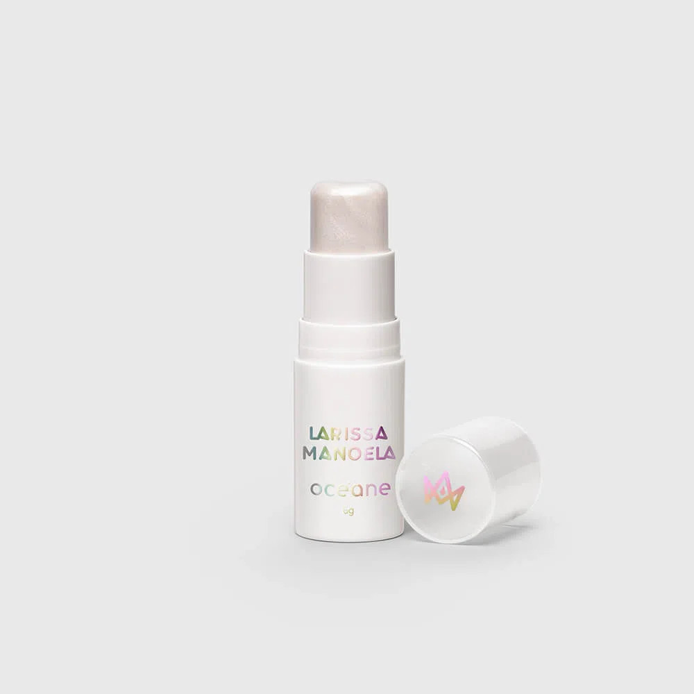 Iluminador em Bastão Perolado Larissa Manoela By Océane - Crystal Highlight Stick Moonstone - M... | Oceane (BR)