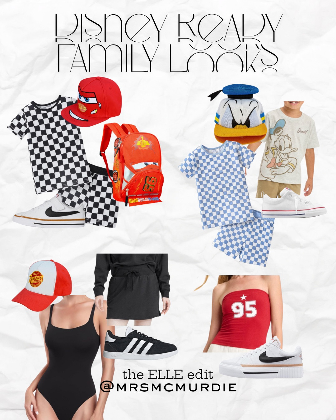 From checkered flag vibes 🏁 to classic Disney magic ✨— these outfits kept us comfy, coordinated, and ride-ready all day long.

#DisneyStyle #FamilyDisneyLooks #DisneylandOutfits #DisneyBound #DisneylandStyle #CarsLand #DisneylandTips #MomLifeStyled #DisneyMom #MatchingFamilyOutfits
#mrsmcmurdie

#LTKTravel #LTKFamily #LTKFindsUnder50