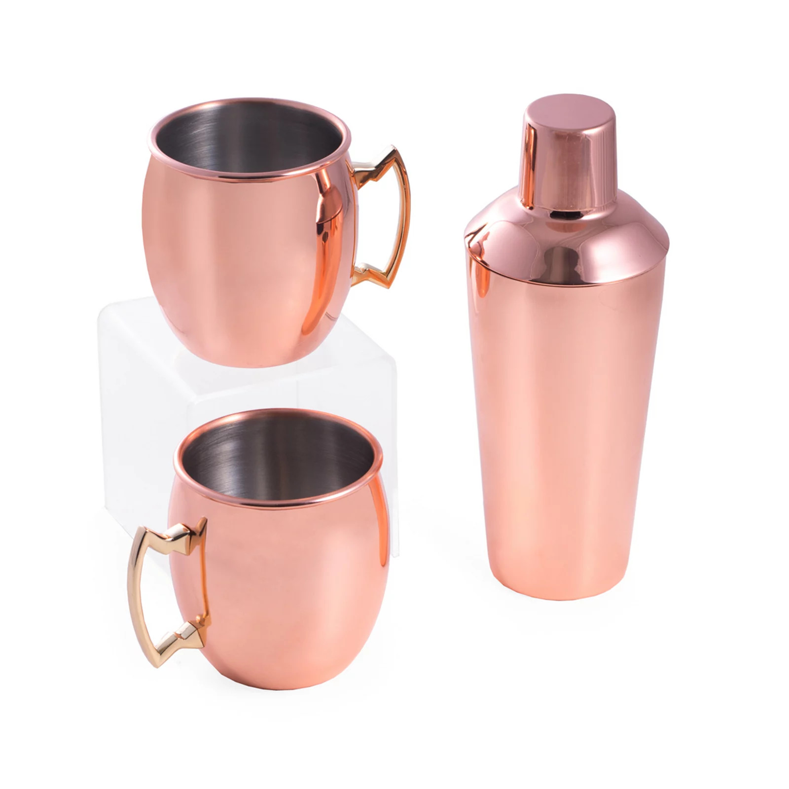 Bey-Berk Shaker & Tankard Set, Gold | Kohl's