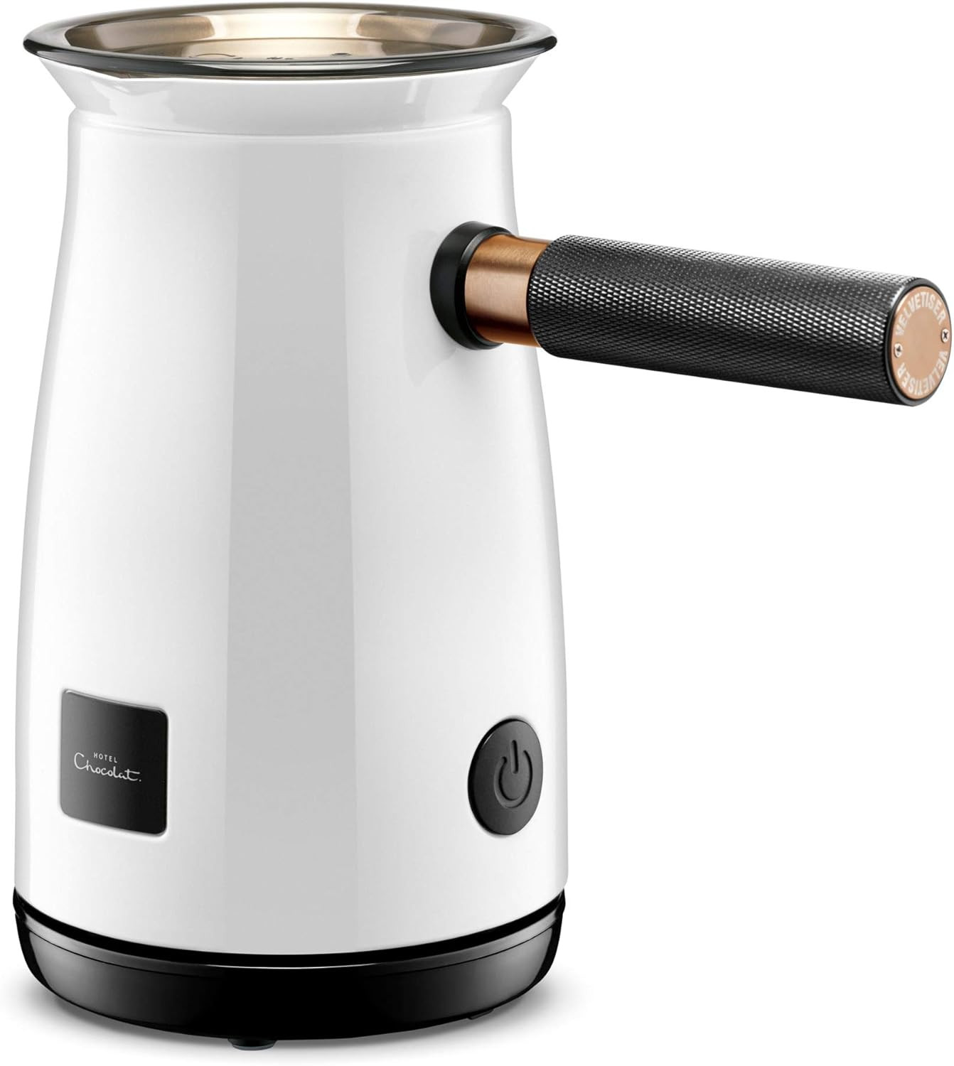 Hotel Chocolat 472725AM White Velvetiser Hot Chocolat Maker, Aluminium | Amazon (UK)